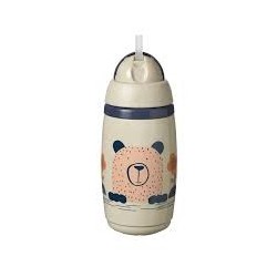Tommee Tippee Tasse Isotherme à Paille SuperStar 266ml 12M+Rose