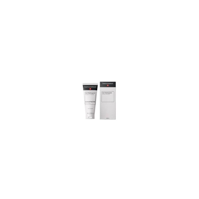 SWISSDERMA GEL NETTOYANT PEAUX GRASSES (200mI)