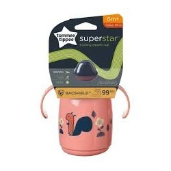 Tommee Tippee Tasse d'apprentissage anti fuite 300ml 6M+ Rose
