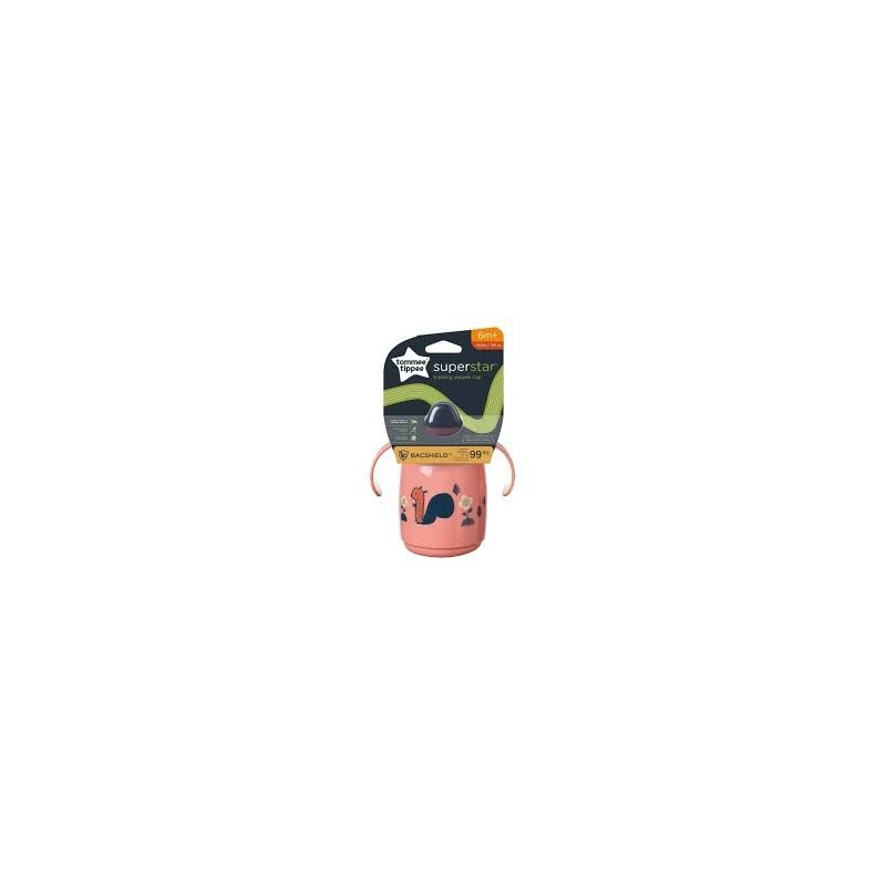 Tommee Tippee Tasse d'apprentissage anti fuite 300ml 6M+ Rose