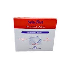 SylaFirst compresses de gaze stérile 30 x 30 Boîte de 10 unités