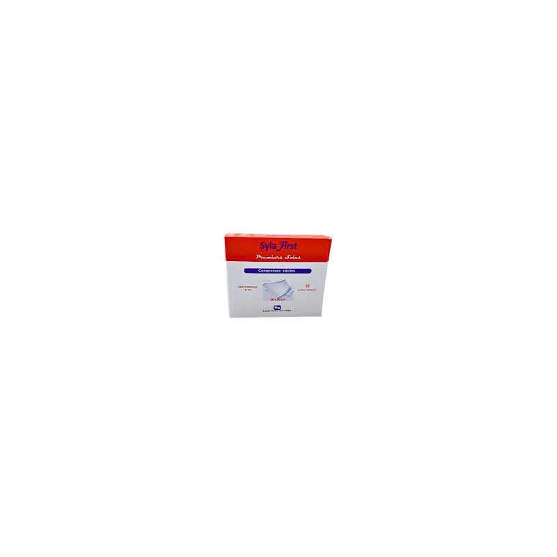 SylaFirst compresses de gaze stérile 30 x 30 Boîte de 10 unités