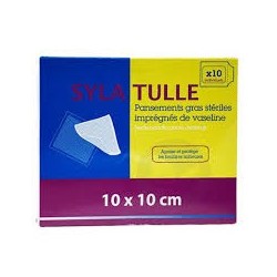 SYLATULLE® Pansement Gras 10 x 10 Boite de 10
