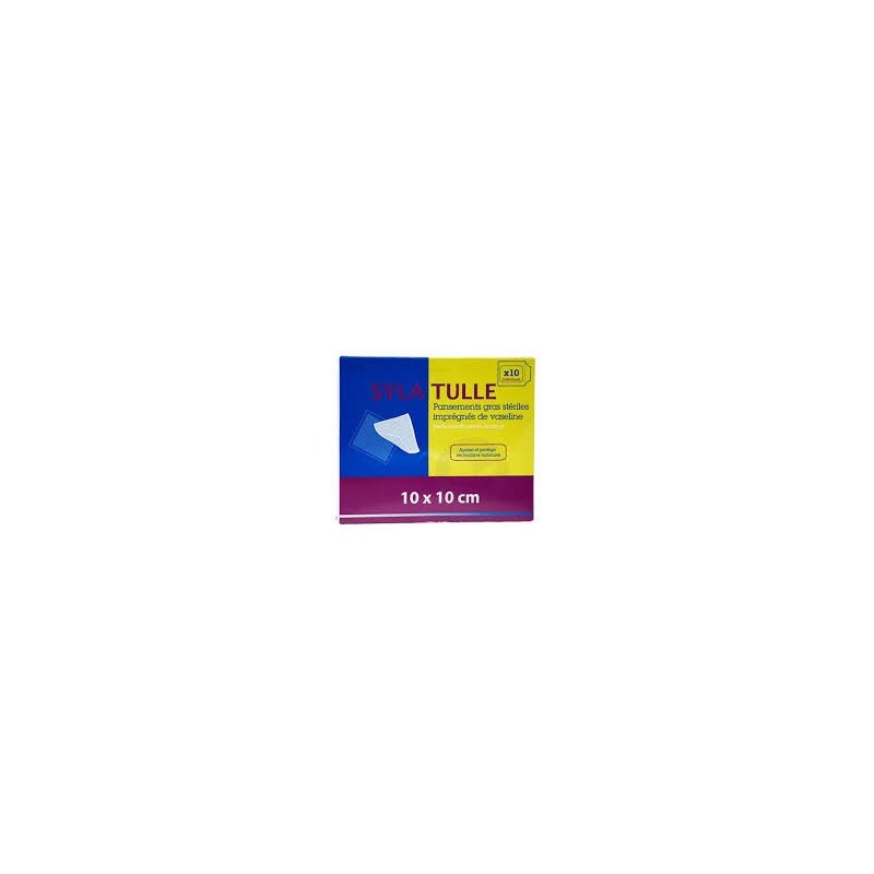 SYLATULLE® Pansement Gras 10 x 10 Boite de 10