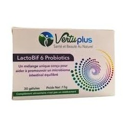 VERTUPLUS LACTO BIF 6 PROBIOTICS 30 GEL
