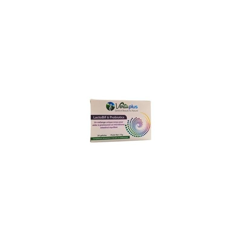 VERTUPLUS LACTO BIF 6 PROBIOTICS 30 GEL