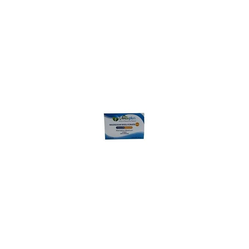 VERTUPLUS MAGNESIUM BISGLYCINATE 375mg 60 Gél
