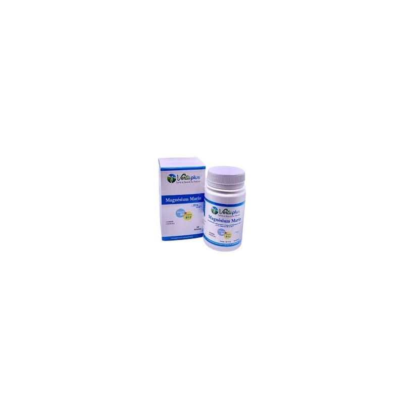 Vertuplus Magnesium Marin+ B6+B12  30 Gelules
