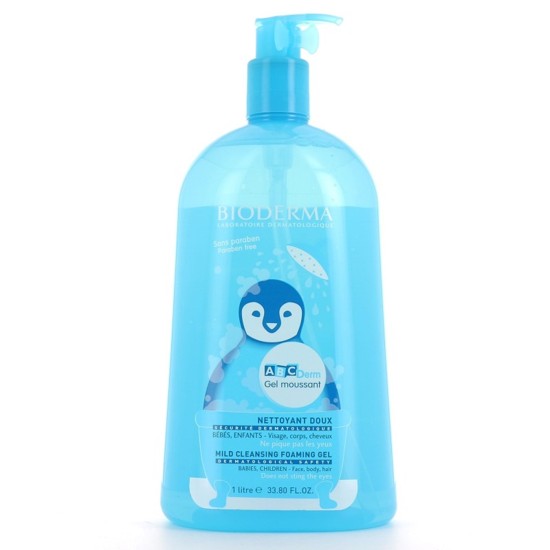 BIODERMA ABC DERM GEL MOUSSANT 1L