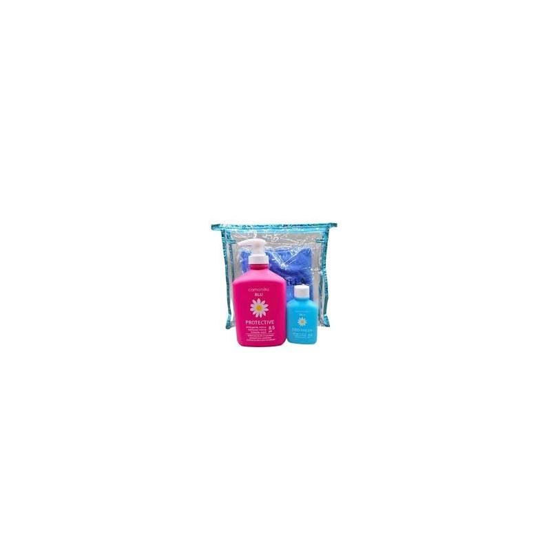 PACK CAMOMILLA PROTEC 8.5 300ML+(sac+servit+deo fresh 50ml)