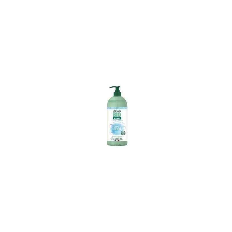 JE SUIS BIO GEL LAV CORPS&CHEV SANS PARFUM 1L