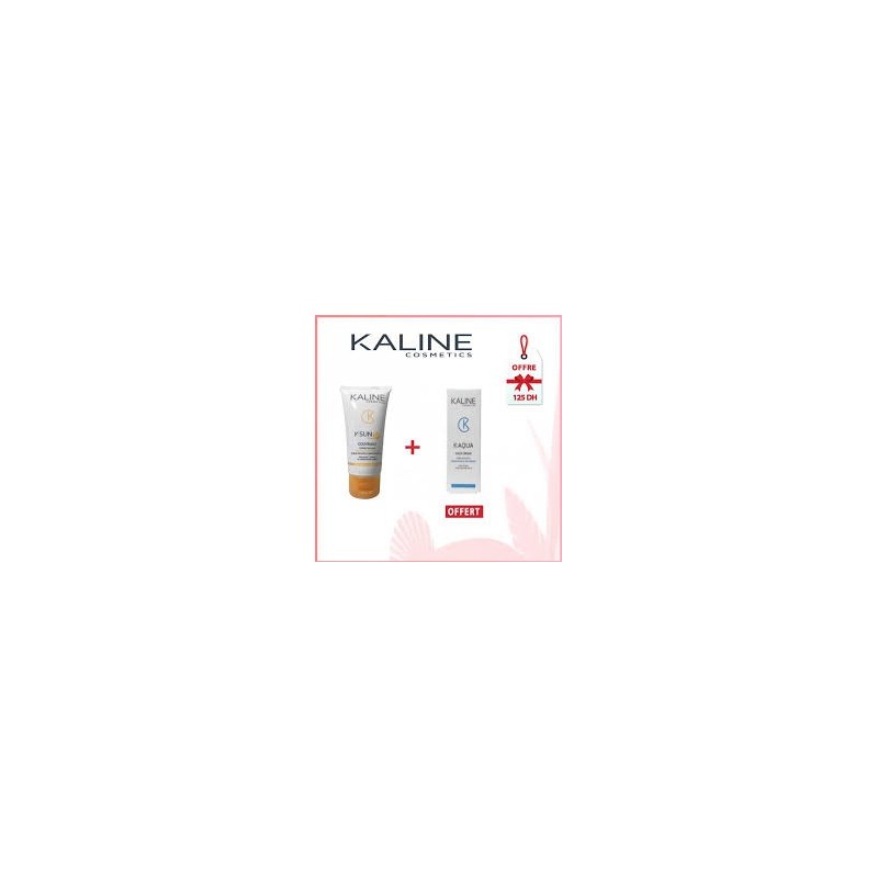 PACK KALIN K-SUN COUVRANT + K-AQUA SOIN HYDRAT 50ml Offert