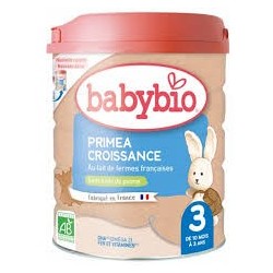 BABYBIO LAIT INFANTILE PRIMEA 3 CROISSANCE 800G