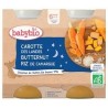 BABYBIO POT BONNE NUIT CAROTTE COURGE BUTTERNUT RIZ 2*200G