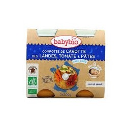 BABYBIO POT BONNE NUIT LEGUMES PATES 2*200G