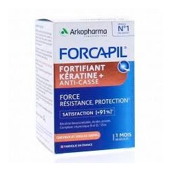 FORCAPIL FORTIFIANT KERATINE ANTI CASSE 60GELU