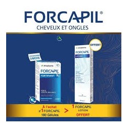 PACK FORCAPIL FORTIFIANT 180GELU+FORCAPIL LOTION 150ML OFFER