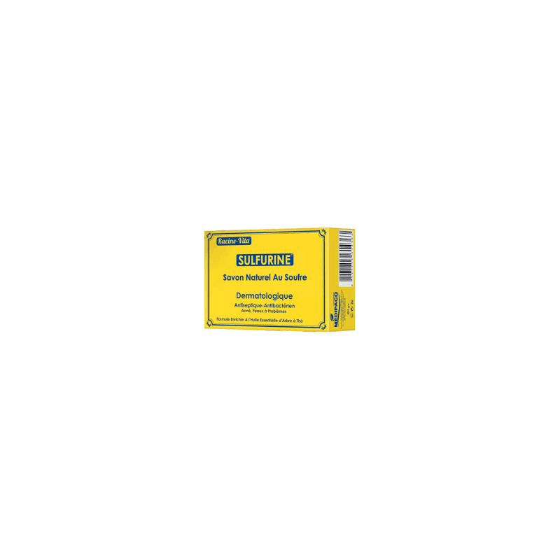 RACINE-VITA SAVON NATUREL AU SOUFRE 80GR