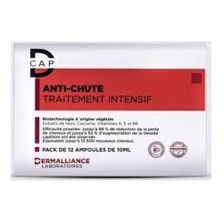 D-CAP AMPOULES TRAITEMENT INTENSIF ANTI-CHUTE 12*10ML