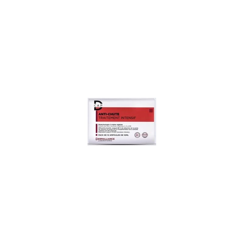 D-CAP AMPOULES TRAITEMENT INTENSIF ANTI-CHUTE 12*10ML