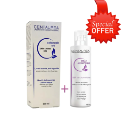 CENTAUREA PROMO CR UREE 10% 200ML+SPRAY ANTISEPTIQUE 125ML O