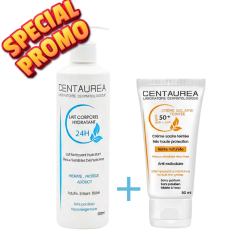 CENTAUREA PROMO LAIT HYDRATANT 500ML+CR LOAIRE TEINTEE SPF50