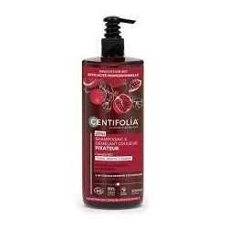 CENTIFOLIA Shampooing démèlant couleur fixateur 2en1 500 ml