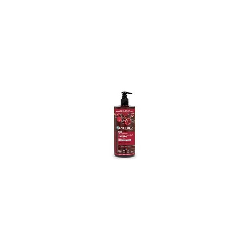 CENTIFOLIA Shampooing démèlant couleur fixateur 2en1 500 ml