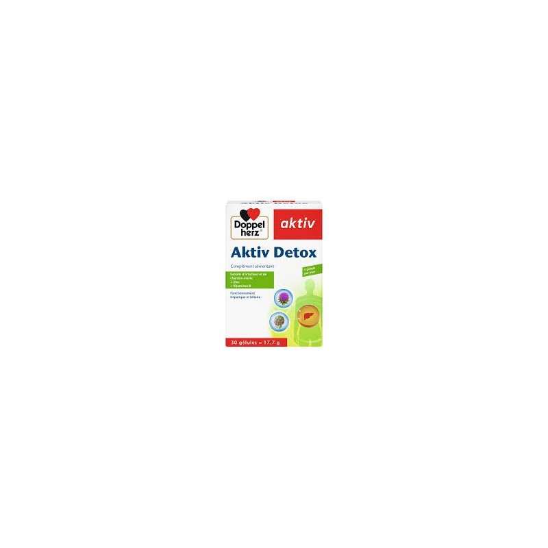 AKTIV DETOX +ZINC +VITA B 30 CAPS