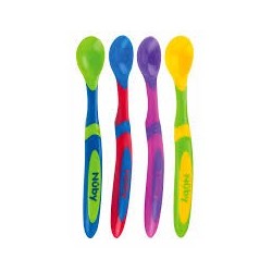 NUBY CUILLÈRES 25-ID5574 LONGUES +6 M lot de 4