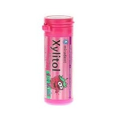 MIRADENT XYLITOL 30 CHEWING-GUM FRAISE KIDS
