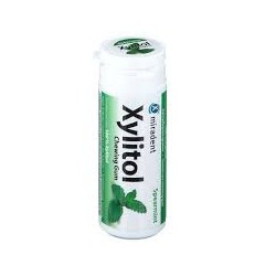 MIRADENT XYLITOL 30 CHEWING-GUM MENTHE VERTE
