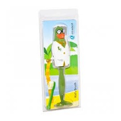 MIRADENT KID'S BRUSH PERROQUET( BAD ENFANT VERT).