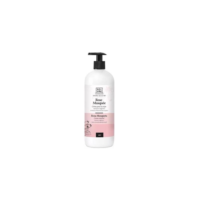 SOIVRE CR DU CORPS ROSE MUSQUÉ HYDRATANT 750ML