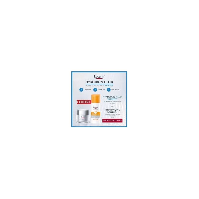 PACK EUCERIN HYALURON FILLER JOUR+ANTI TT MED OFFRT