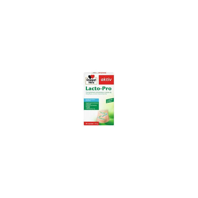 AKTIV LACTO PRO +LNULINE +VITA B2+B6 20 CAPS