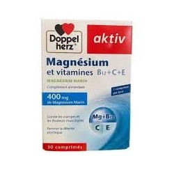 AKTIV MAGNESIUM ET VIT B12+C+E 30COMP