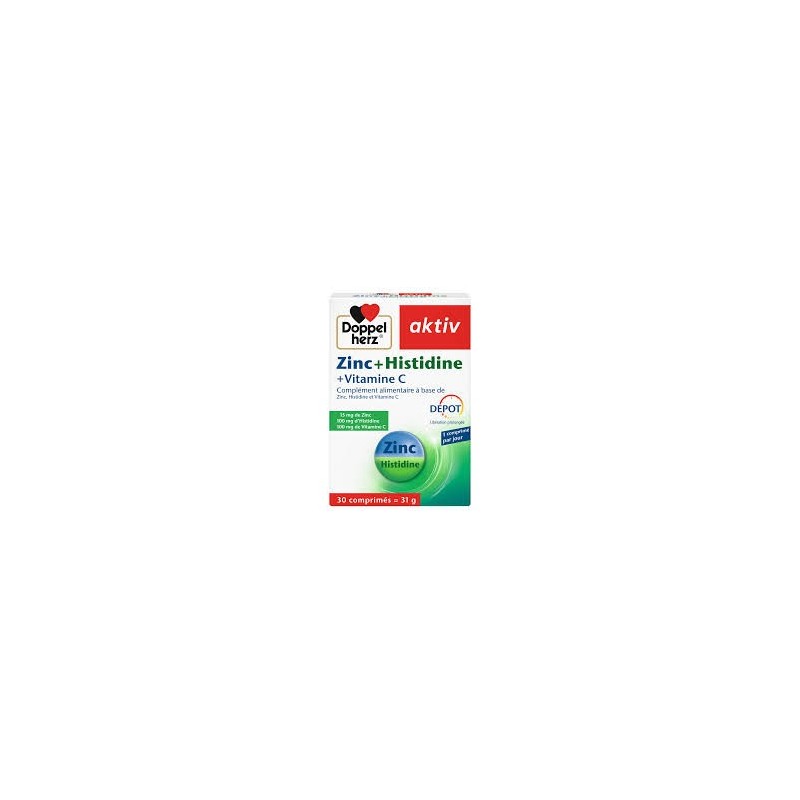 AKTIV ZINC HISTIDINE ET VITA C 30COMP