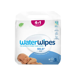 LINGETTES POUR BEBE WATERWIPES 5X60 PK