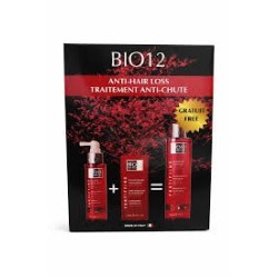 BIO12 PACK LOTION ANTI CHUTE+CONCENTRE ANTI CHUTE+SHAMPOOING