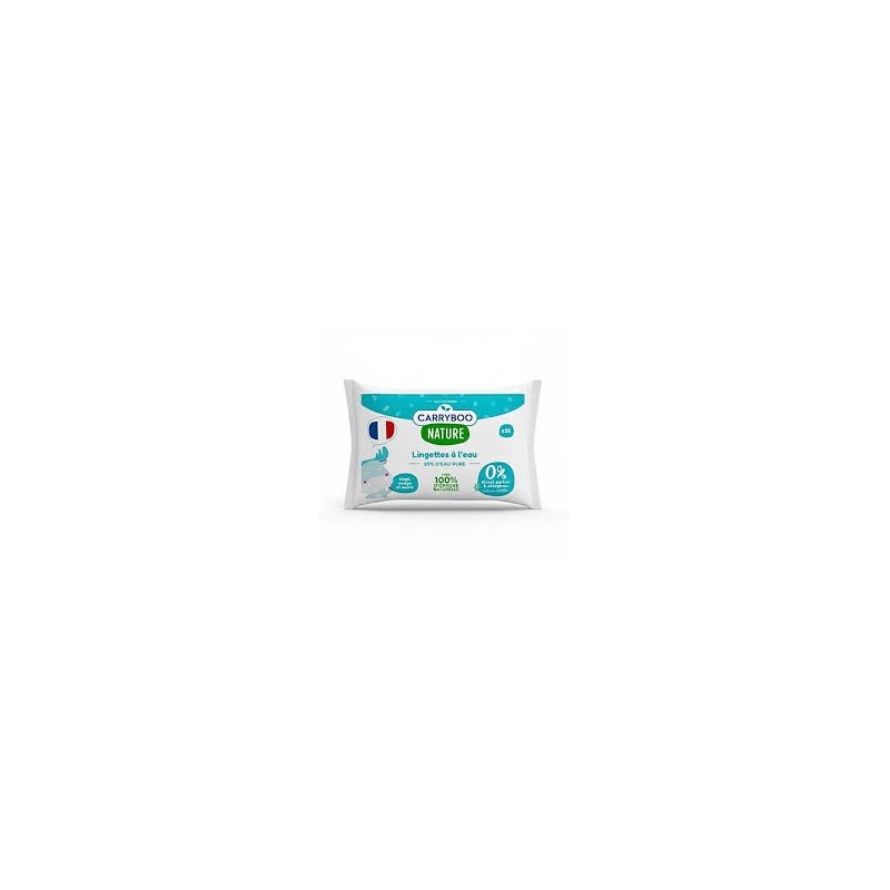 CARRYBOO LINGETTES EAU PURE CALENDULA SS PARFUM 100% COMPOST