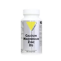 VIT'ALL+ CALCIUM MAGNESIUM ZINC D3 90COMP