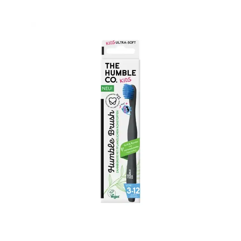 HUMBLE BROSSE A DENTS AU CHARBON POUR ADULTE NOIR DOUCE BAMB
