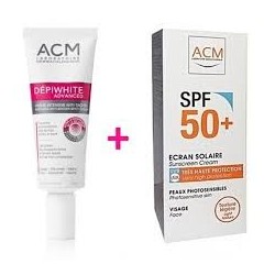 DEPIWHITE DUO CREME ADV+ACM ECRAN SPF50+ 40ML