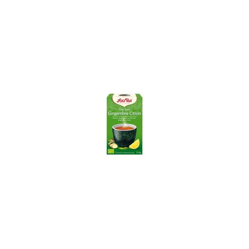 YOGI THE VERT GINGEMBRE CITRON 17*2G