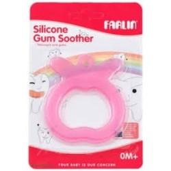 FARLIN ANNEAU DENTITION EN SILICONE POMME