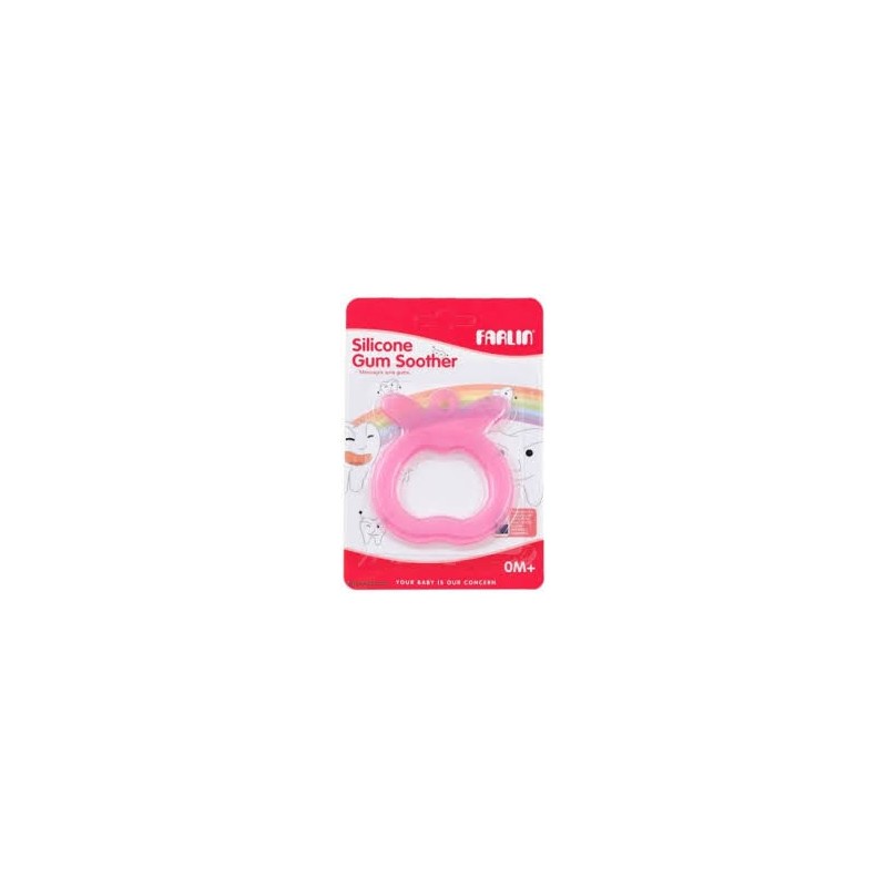 FARLIN ANNEAU DENTITION EN SILICONE POMME