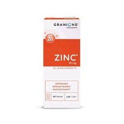 GRANIONS ZINC 15MG B60 GELULES