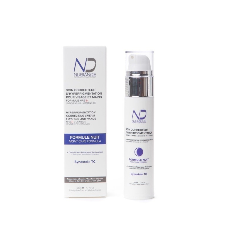 NUBIANCE SOIN CORRECTEUR NUIT D'HYPERPIGMENTATION  HRB3