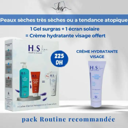 PACK H&S LINE GEL SURGRAS+ECRAN SOLAIRE+(CR VISAGE OFFERT)